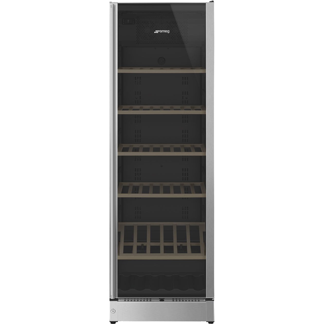 Vinkylare 185cm Universal SCV115G Svart med rostfritt stål