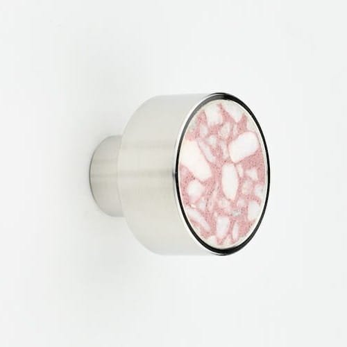 Marbelo M Steel Pink Terrazzo vägghängare
