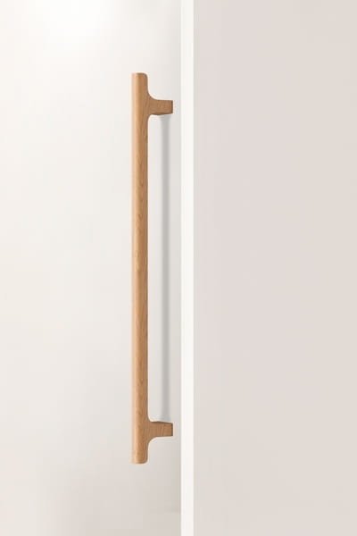 Hinoki Wood Big 416 träek Olackerat långsträckt möbelhandtag