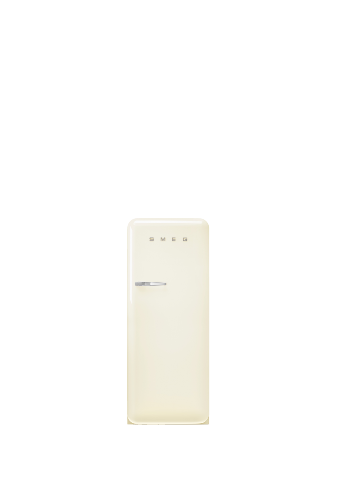 50-talsstil FAB28RCR6 153 cm MultiFlow-systemkylskåp beige (kromat handtag)