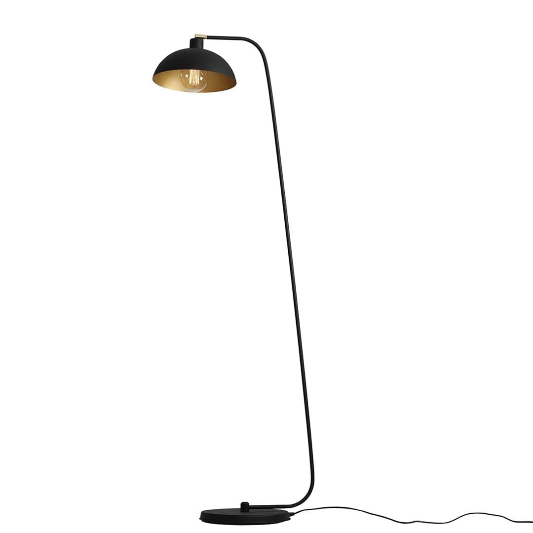 Espace Golvlampa Metall Svart