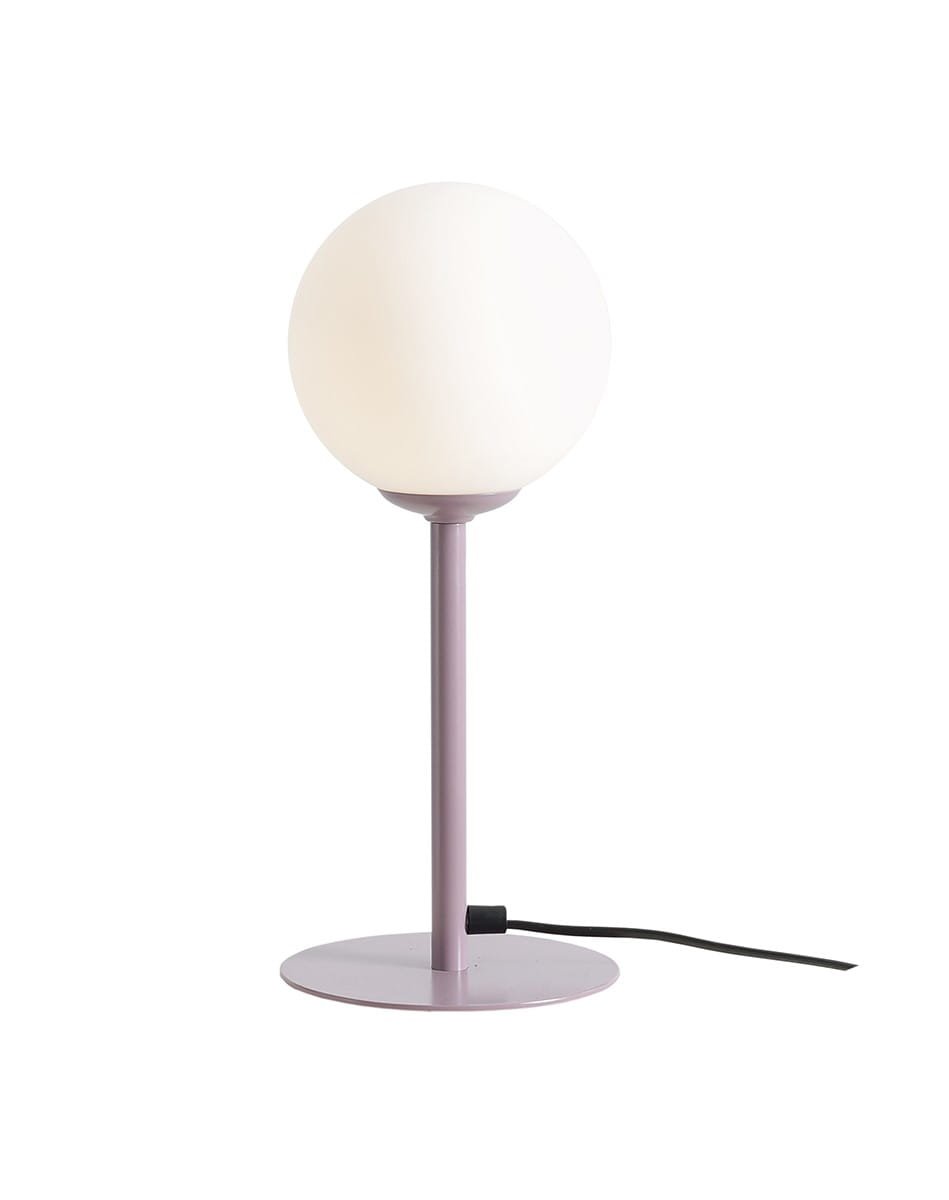 Pinne metall lila skrivbordslampa