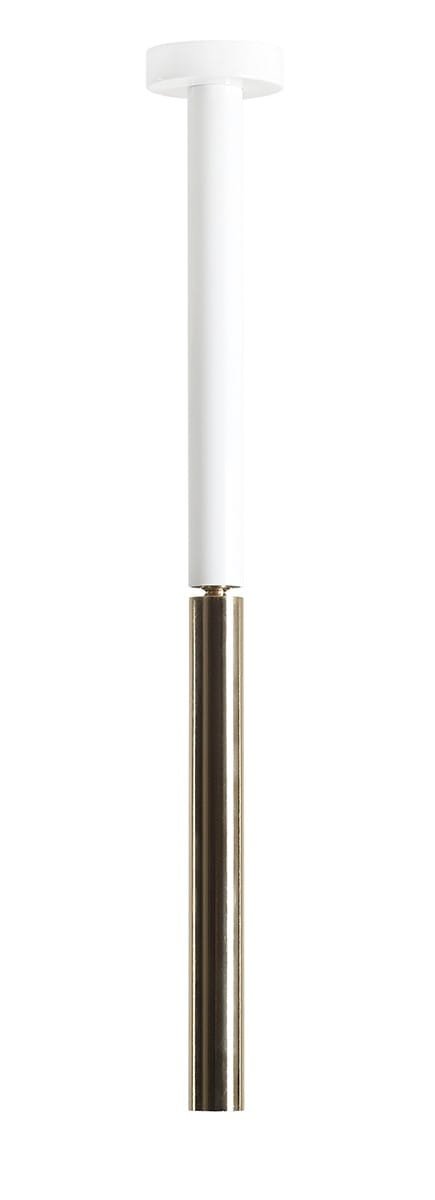 Stick Vit S Metall Guld Taklampa