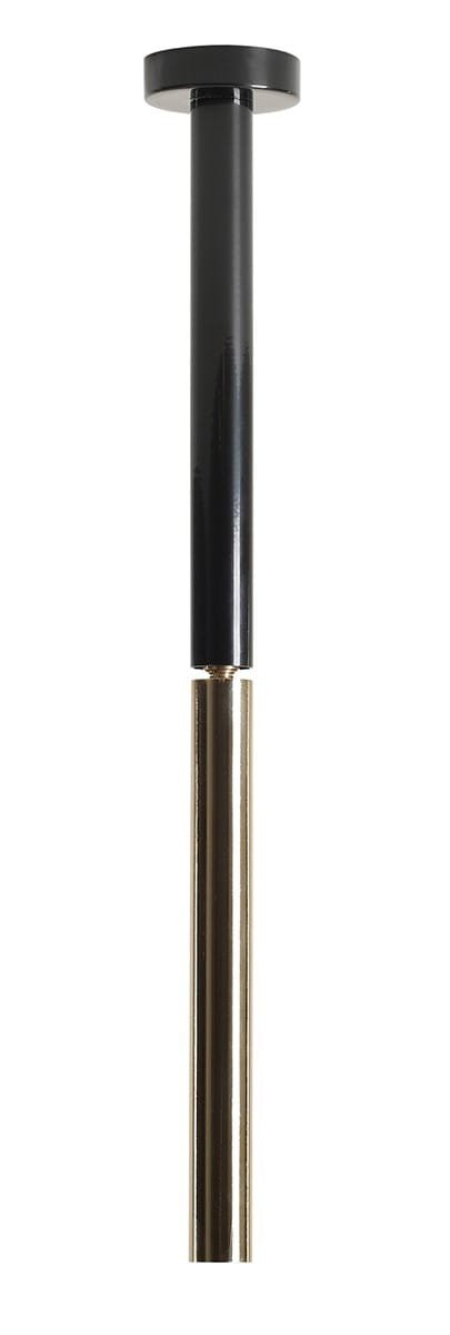 Stick Black S Metall Guld Taklampa