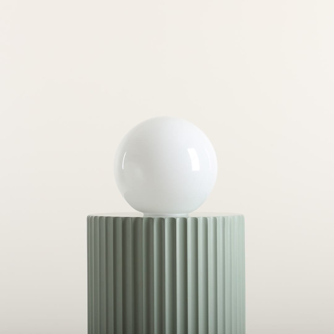 Abajur 20 Branco Brilhante