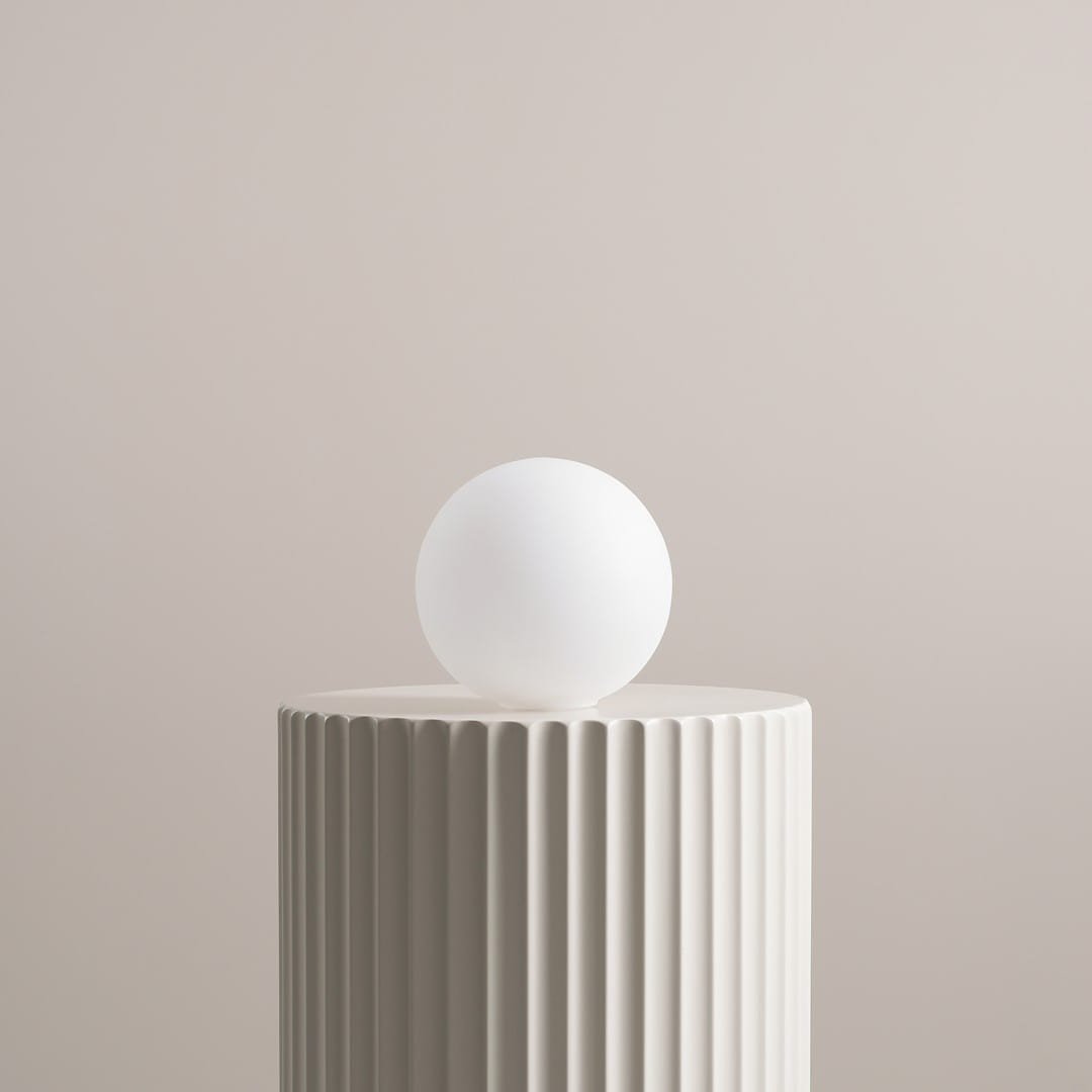 Abajur 14 Branco Fosco