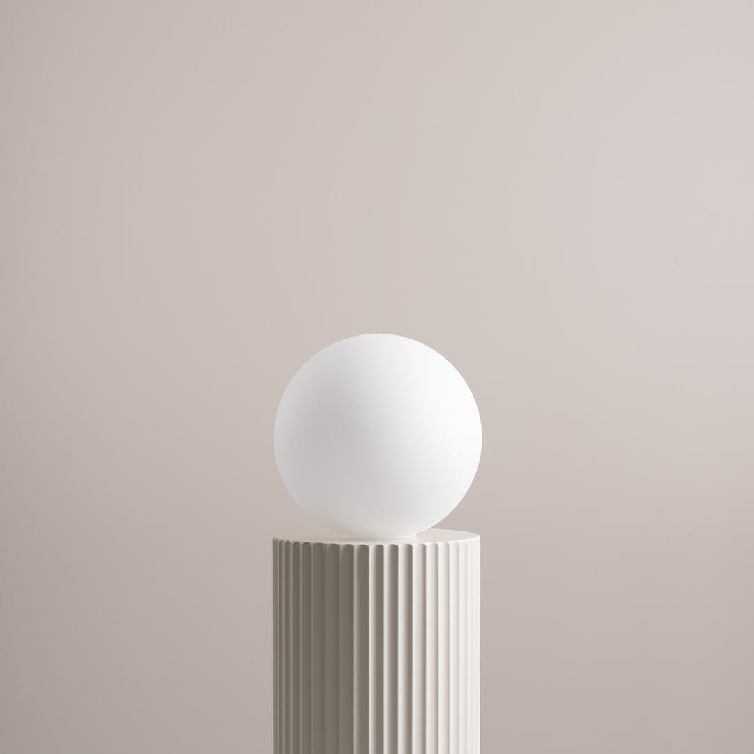 Abajur 30 Branco Fosco