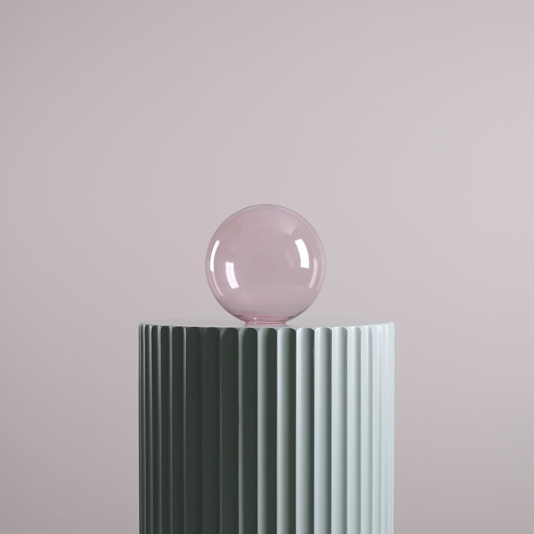 Abajur 14 Rosa Poeira