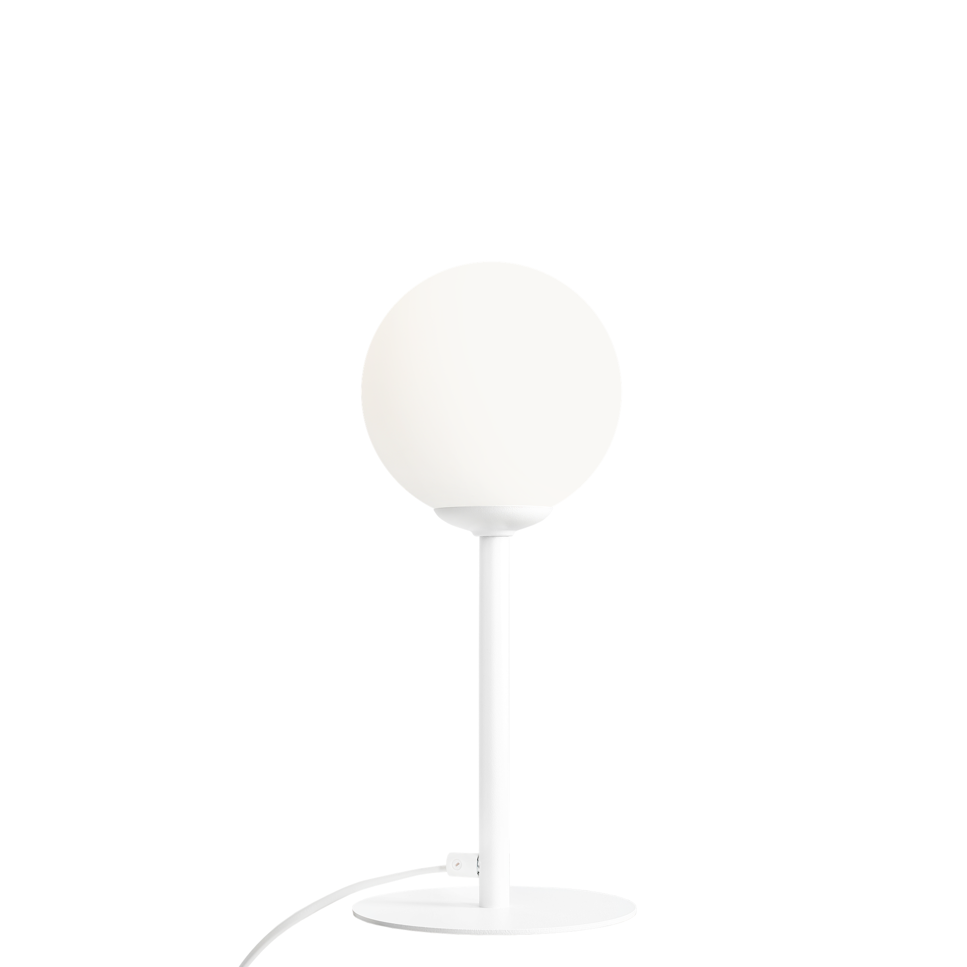 Pinne skrivbordslampa metall vit
