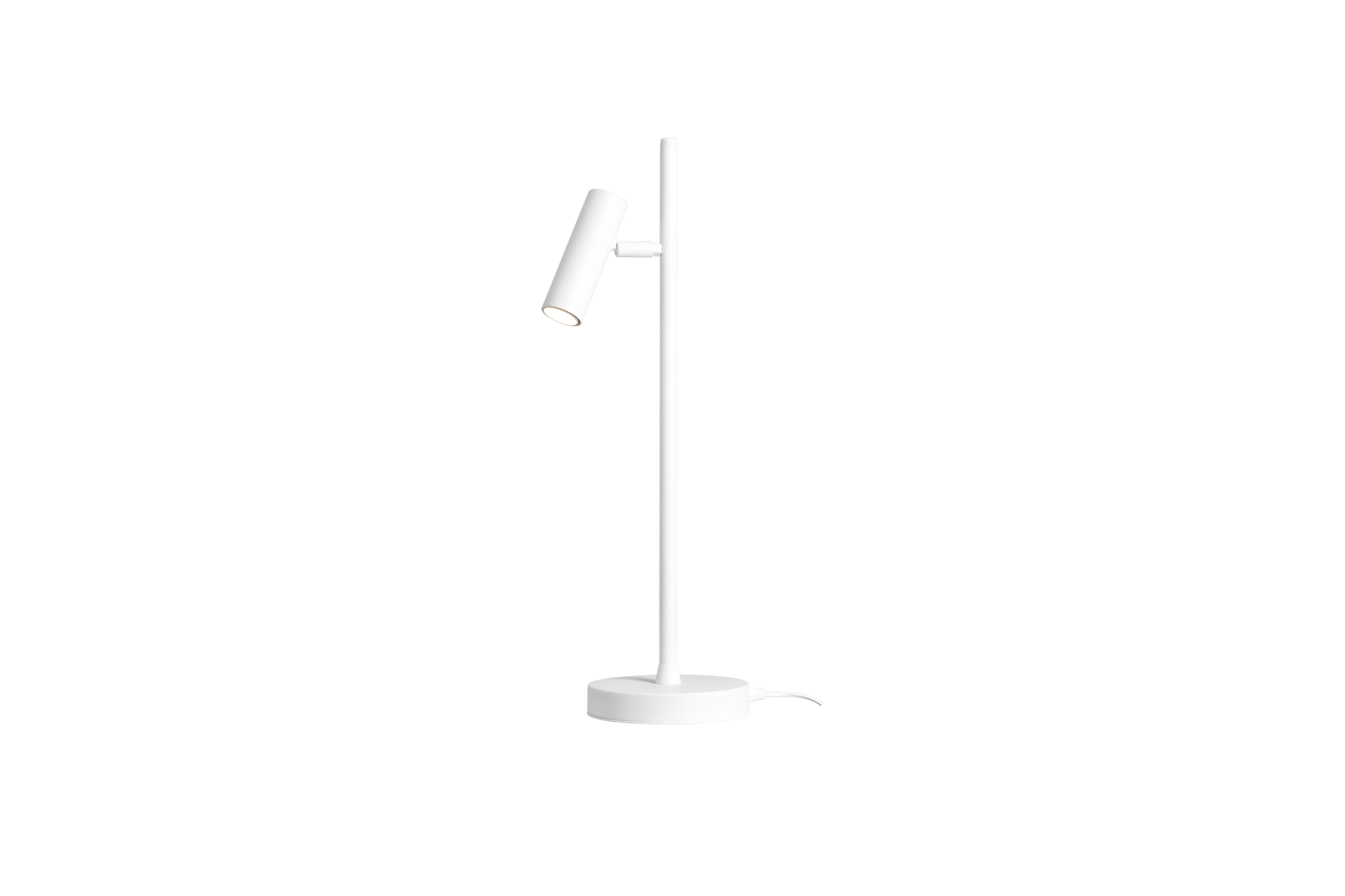 Trevo skrivbordslampa metall vit