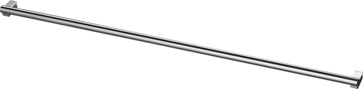 Bar569 556 avlångt möbelhandtag, mässing, silver, krom