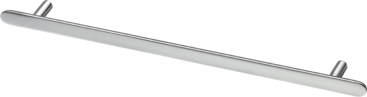 Pastille 256 avlångt möbelhandtag, mässing, silver, krom
