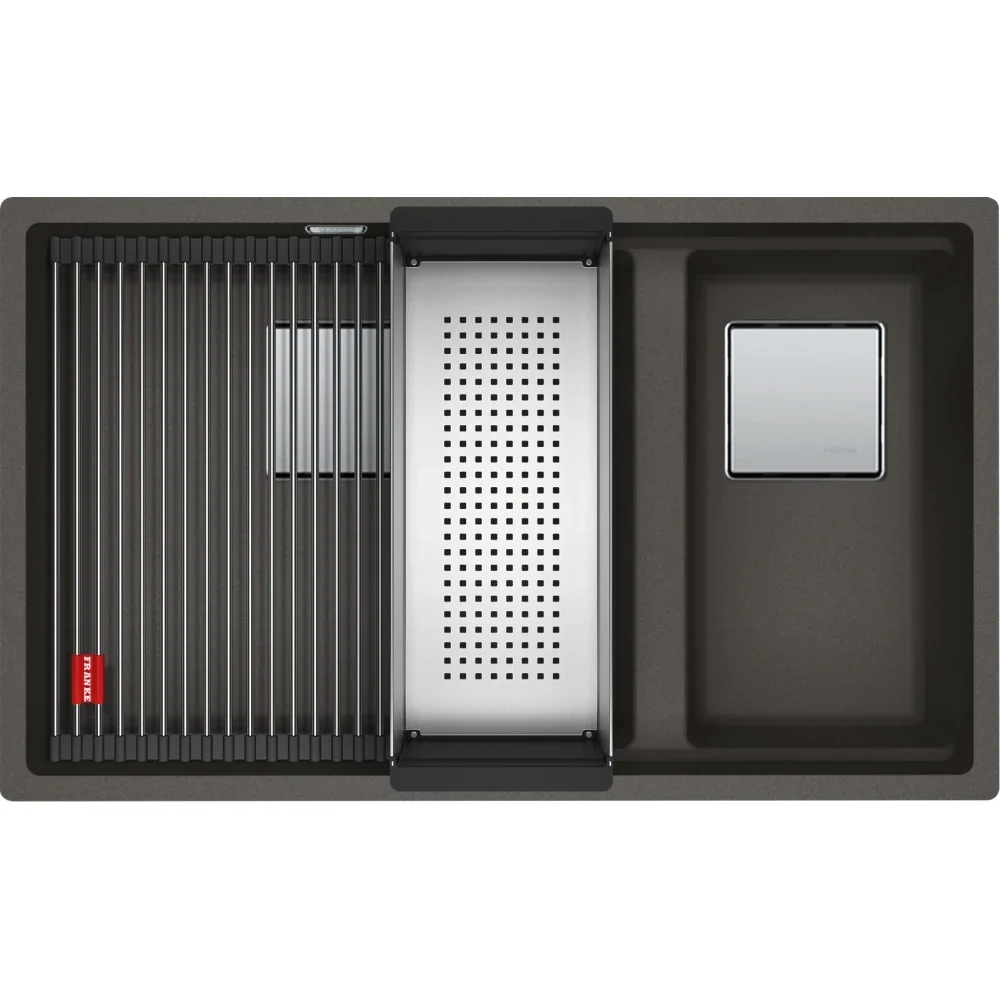 Kanon KNG 160-46-21 Évier de cuisine Fragranite gris ardoise