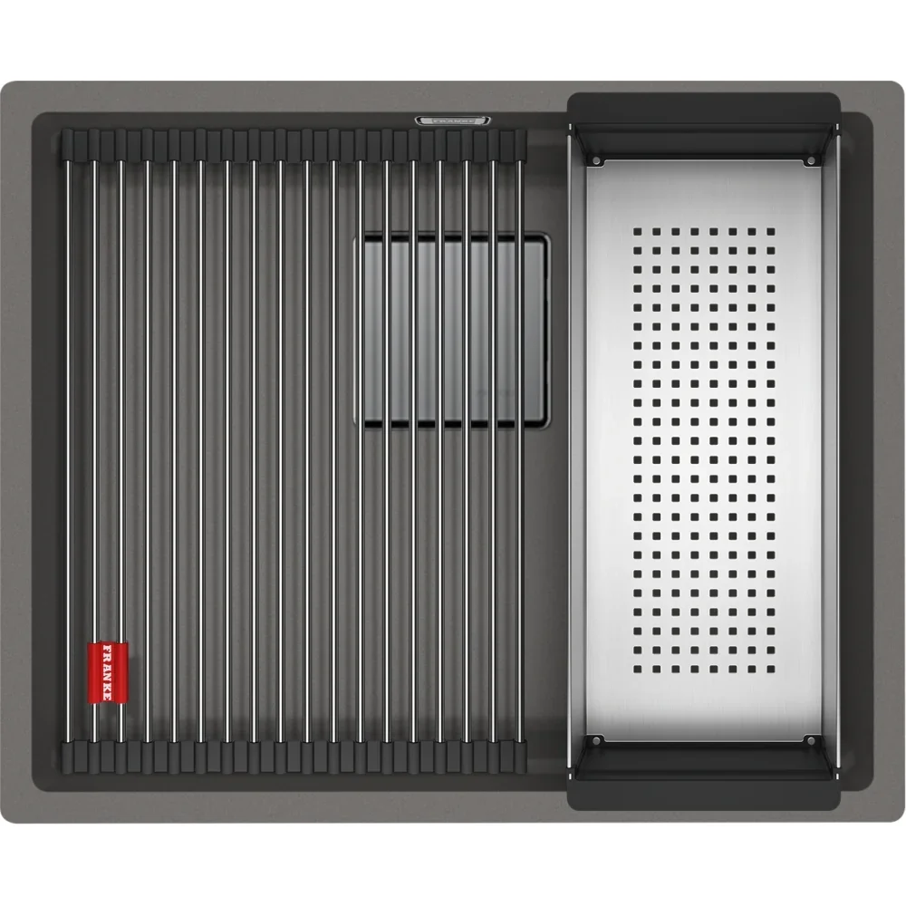 Kanon KNG 110-52 Évier de cuisine gris pierre Fragranite