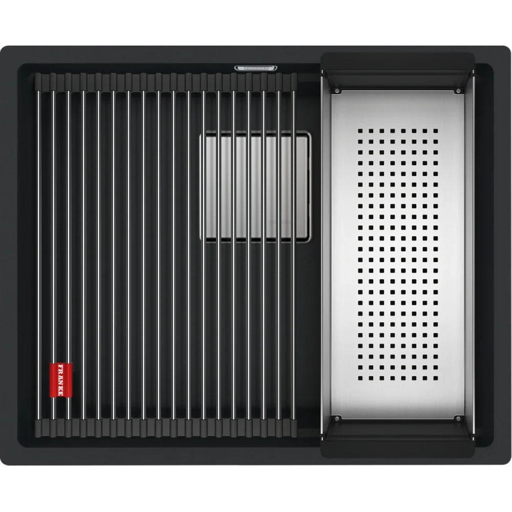 Évier de cuisine Kanon KNG 110-52 Fragranite Noir mat