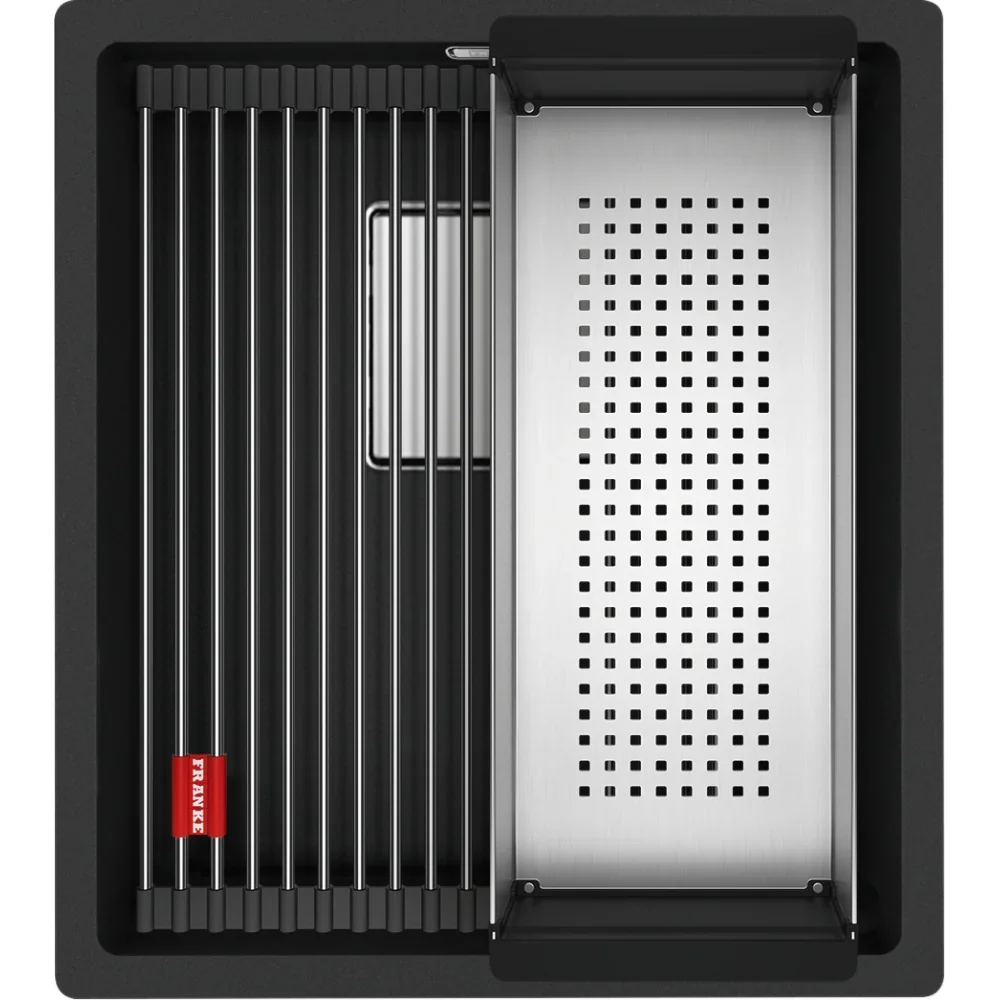 Évier de cuisine Kanon KNG 110-37 Fragranite Noir mat