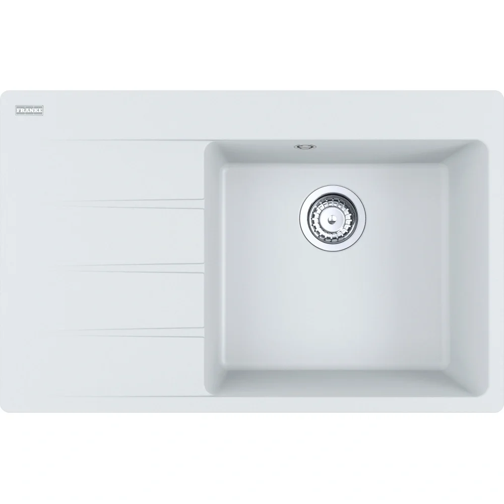 Centro CNG 611-78 diskho, vänsterhängd diskho, Fragranite White