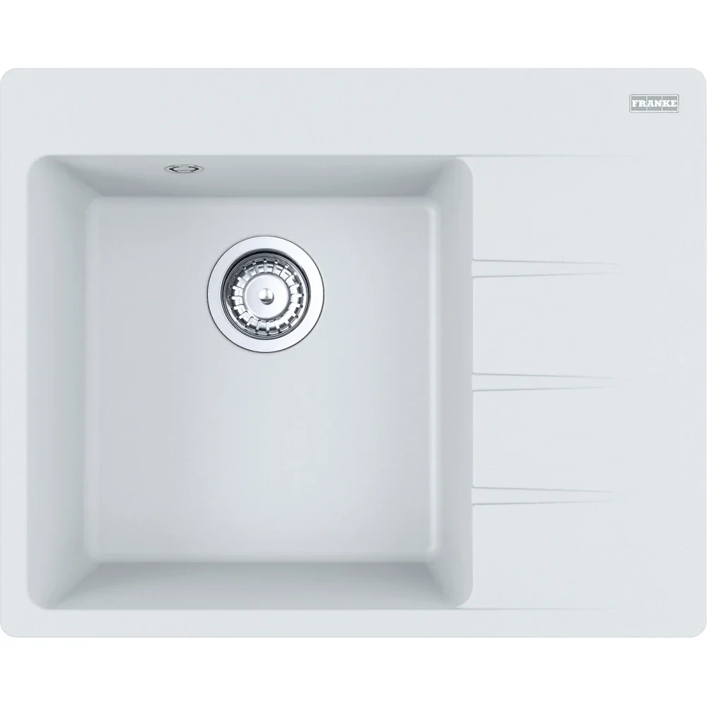 Centro CNG 611-62 diskho, höger avrinning, Fragranite White