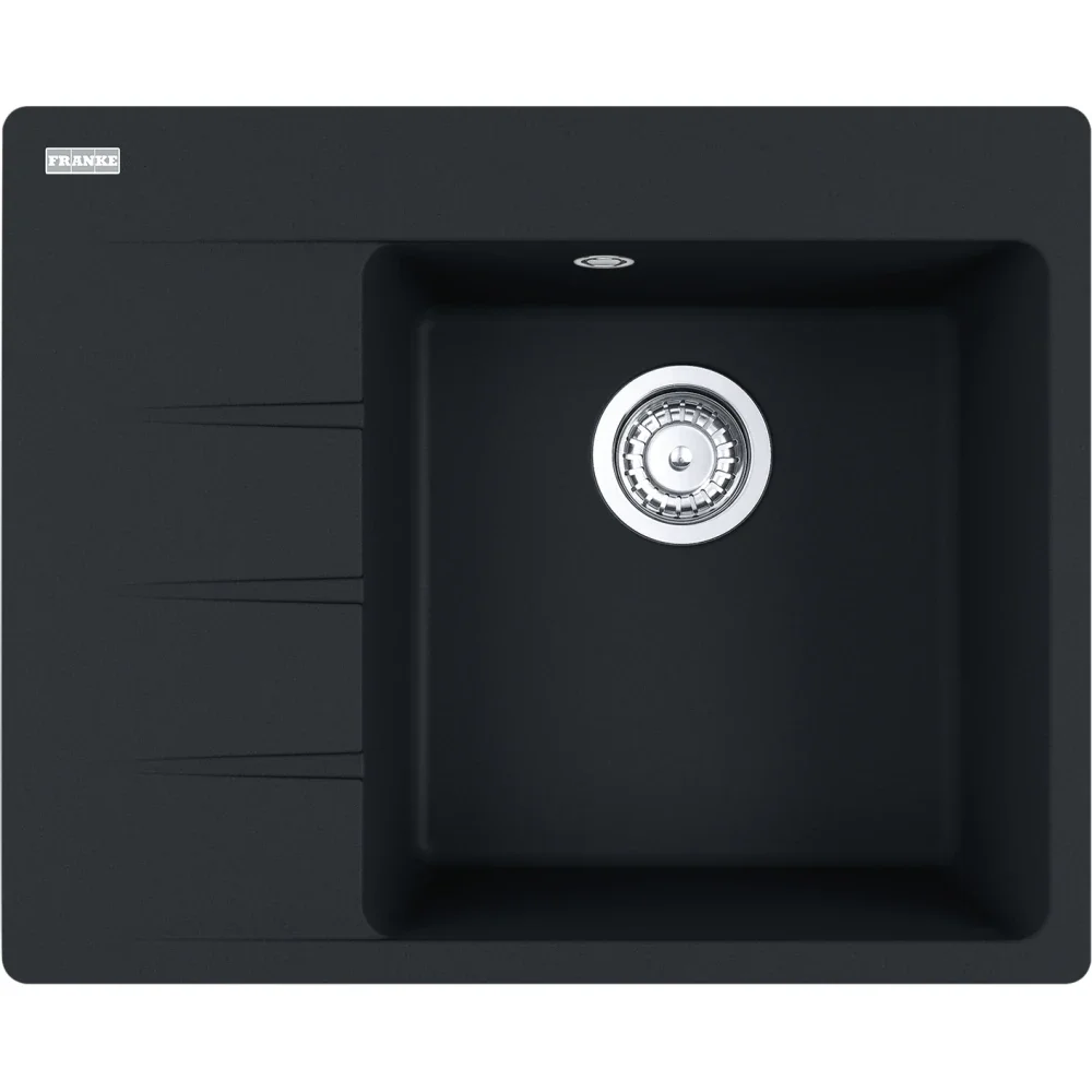 Centro CNG 611-62 diskho, vänsterhängd diskho, Fragranite, Mattsvart