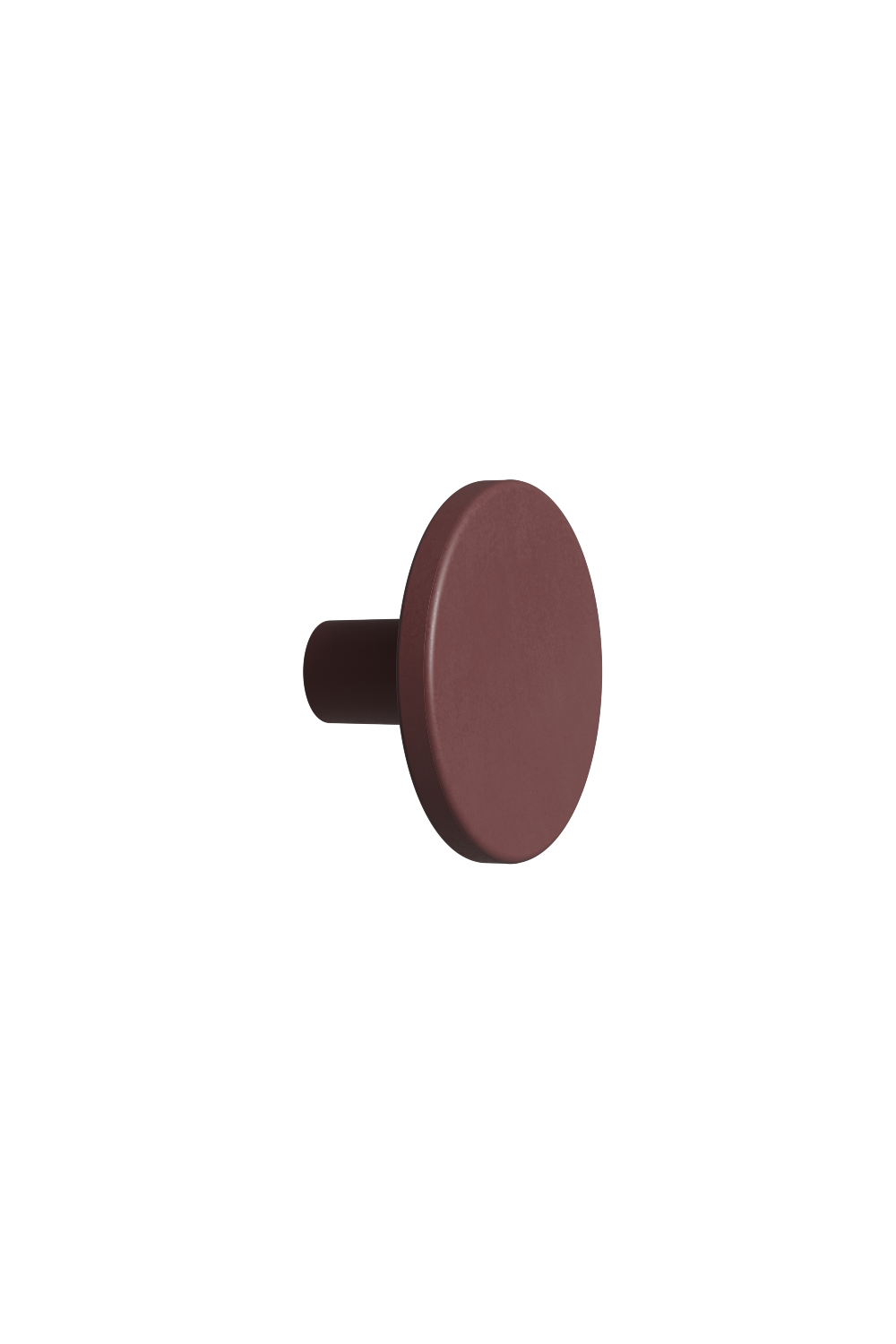Plato OceanIX 42.1 Plastknopp Vinröd Matt
