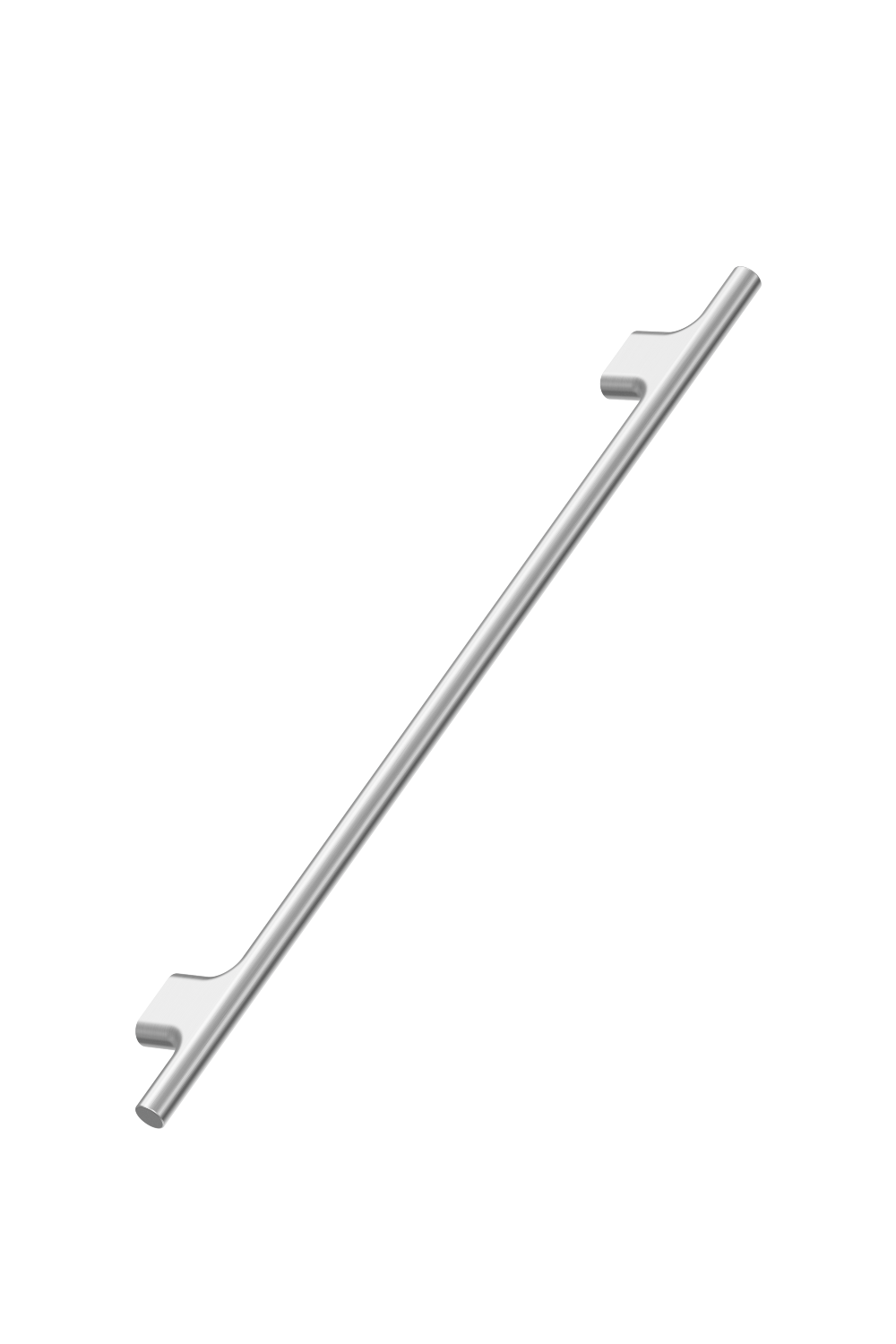Koupe 288 Aluminium Silver Avlångt Möbelhandtag