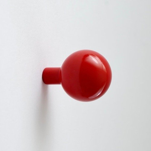 Ball 30 Wall Hanger Stål Röd