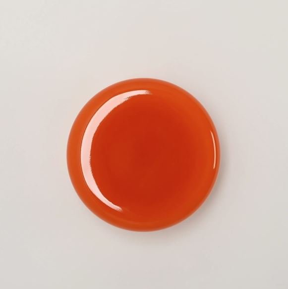 Applique murale Bonbon Wall M en verre orange