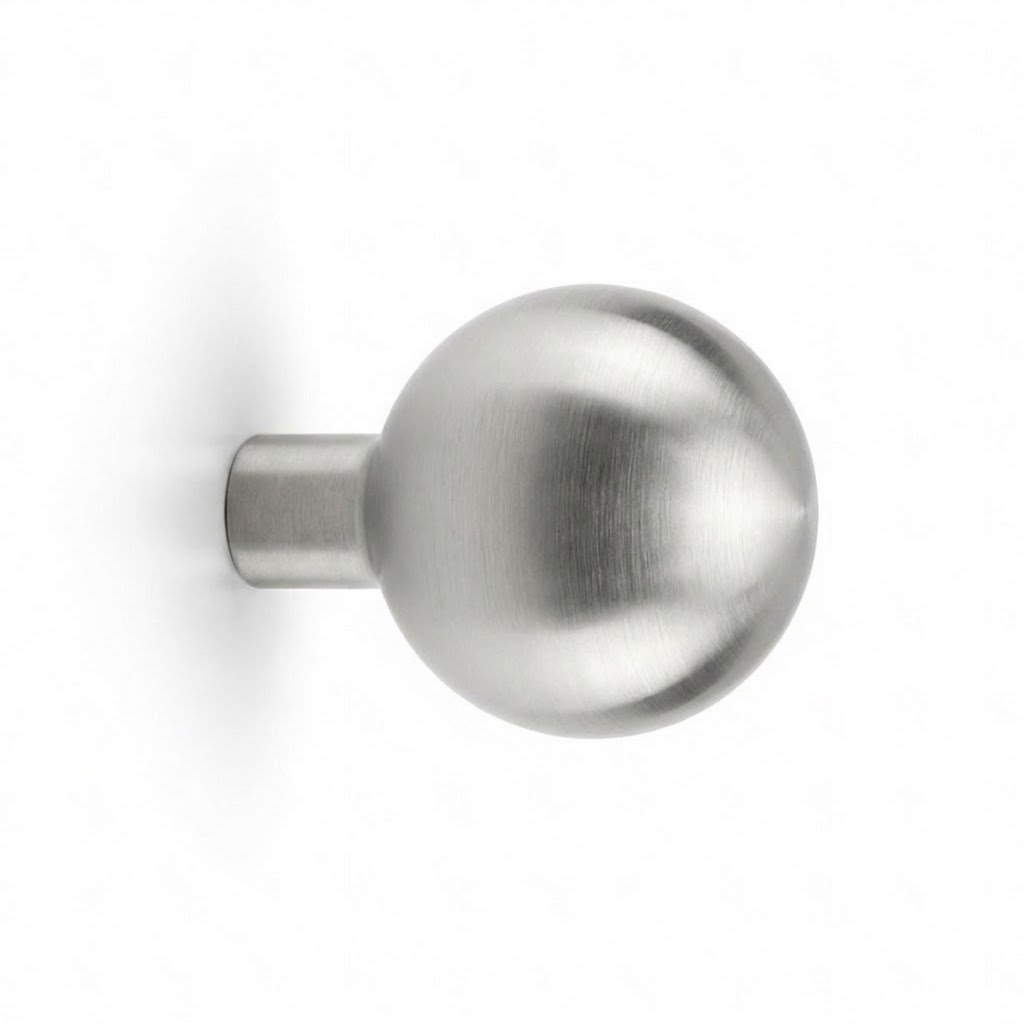 Vägghängare Ball 30 Stål Silver