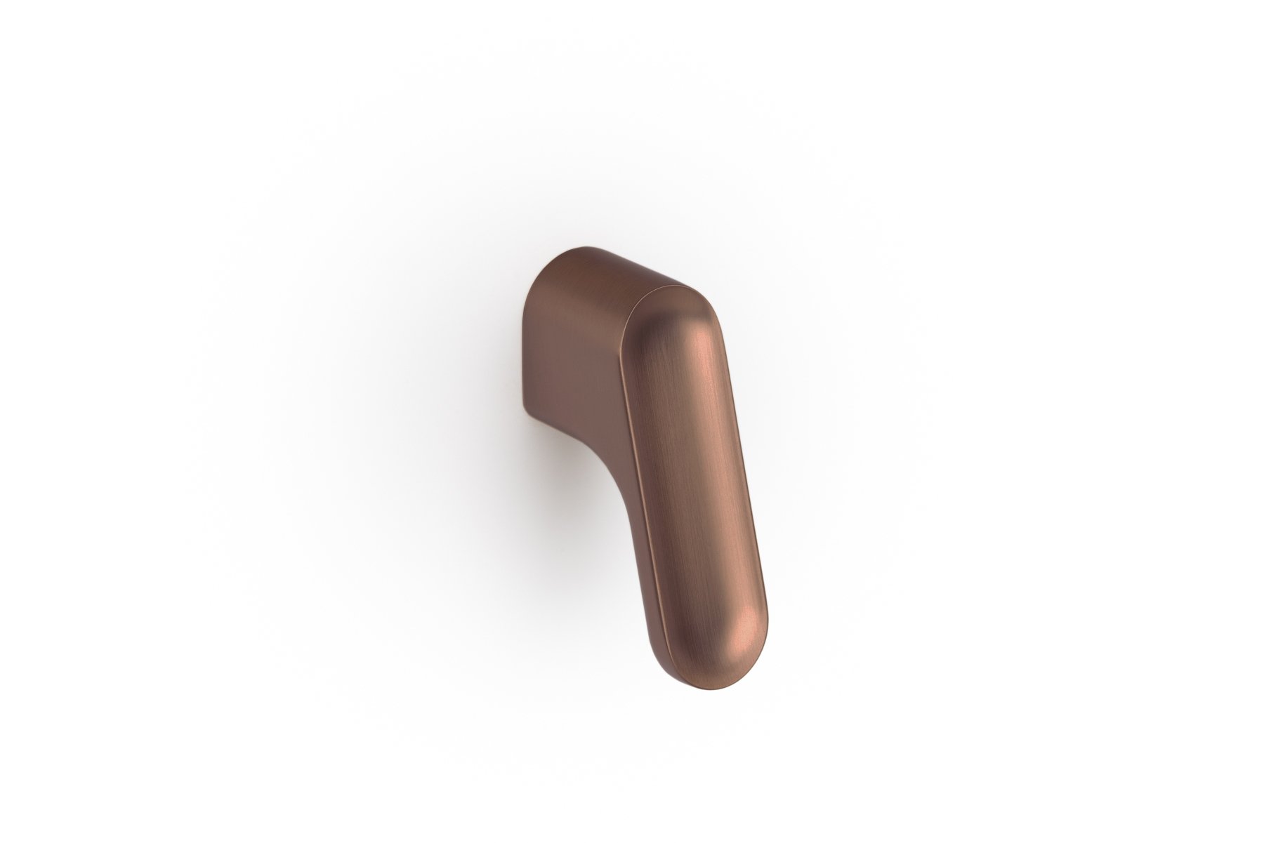 Bouton de meuble en métal Luv 51, marron brossé